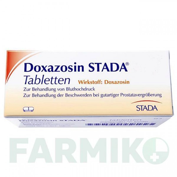 ДОКСАЗОЗИН (DOXAZOSIN) 2 мг таблетки 20 шт - Доксазозин STADAPHARM