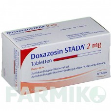 ДОКСАЗОЗИН (DOXAZOSIN) 2 мг таблетки 100 шт - Доксазозин STADAPHARM