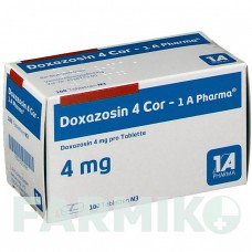ДОКСАЗОЗИН (DOXAZOSIN) 4 таблетки 20 шт - Доксазозин 1 A PHARMA