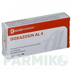 ДОКСАЗОЗИН (DOXAZOSIN) 4 таблетки 20 шт - Доксазозин ALIUD PHARMA