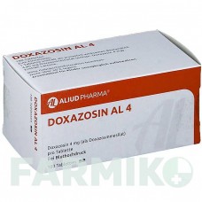 ДОКСАЗОЗИН (DOXAZOSIN) 4 таблетки 100 шт - Доксазозин ALIUD PHARMA