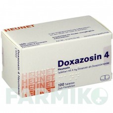 ДОКСАЗОЗИН (DOXAZOSIN) 4 таблетки 100 шт - Доксазозин HEUNET PHARMA