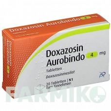 ДОКСАЗОЗИН (DOXAZOSIN) 4 мг таблетки 20 шт - Доксазозин PUREN PHARMA