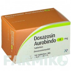 ДОКСАЗОЗИН (DOXAZOSIN) 4 мг таблетки 100 шт - Доксазозин PUREN PHARMA