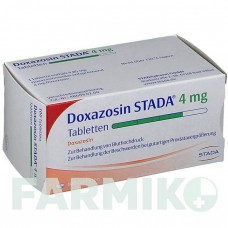 ДОКСАЗОЗИН (DOXAZOSIN) 4 мг таблетки 100 шт - Доксазозин STADAPHARM