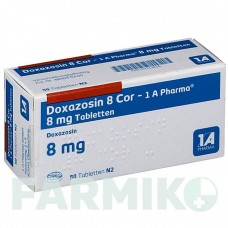 ДОКСАЗОЗИН (DOXAZOSIN) 8 мг таблетки 50 шт - Доксазозин 1 A PHARMA