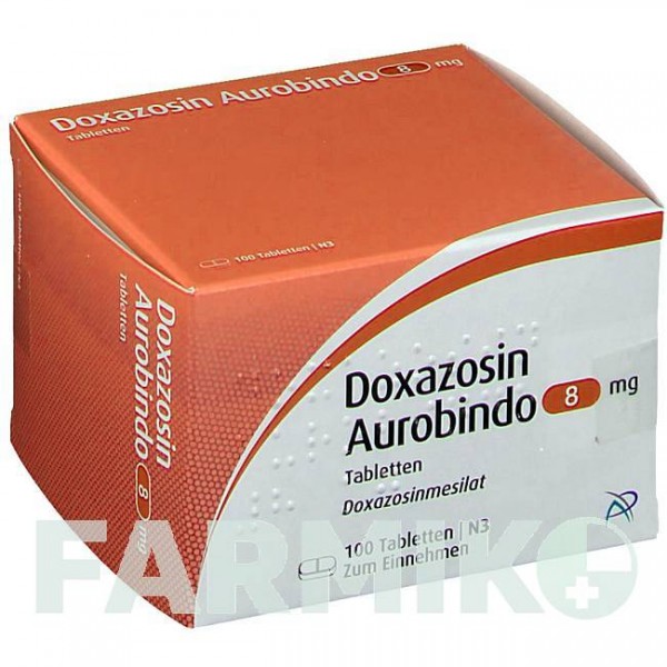 ДОКСАЗОЗИН (DOXAZOSIN) 8 мг таблетки 100 шт - Доксазозин PUREN PHARMA