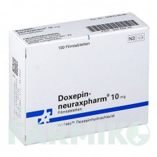 ДОКСЕПИН (DOXEPIN) 10 мг таблетки 100 шт - Доксепин NEURAXPHARM