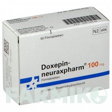 ДОКСЕПИН (DOXEPIN) 100 мг таблетки 50 шт - Доксепин NEURAXPHARM