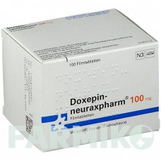 ДОКСЕПИН (DOXEPIN) 100 мг таблетки 100 шт - Доксепин NEURAXPHARM