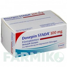 ДОКСЕПІН (DOXEPIN) 100 мг таблетки 100 шт - Доксепін STADAPHARM