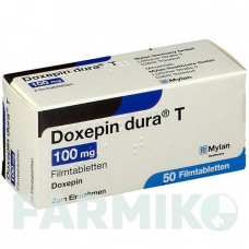 ДОКСЕПІН (DOXEPIN) 100 мг таблетки 50 шт - Доксепін VIATRIS