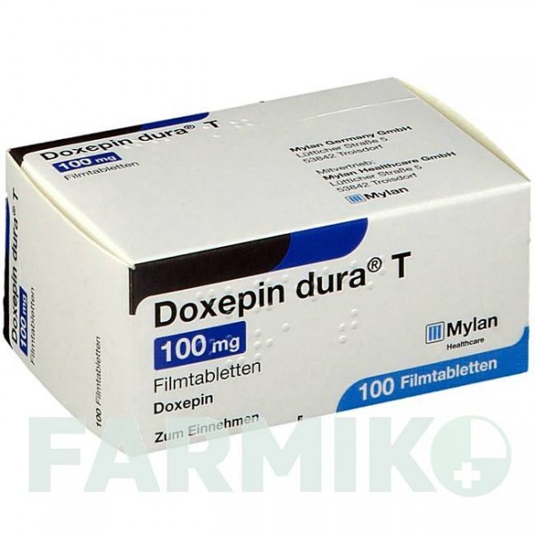 ДОКСЕПІН (DOXEPIN) 100 мг таблетки 100 шт - Доксепін VIATRIS