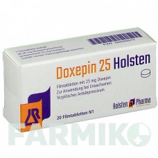 ДОКСЕПИН (DOXEPIN) 25 таблетки 20 шт - Доксепин HOLSTEN PHARMA