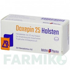 ДОКСЕПИН (DOXEPIN) 25 таблетки 50 шт - Доксепин HOLSTEN PHARMA