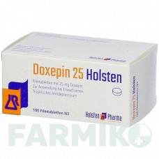 ДОКСЕПИН (DOXEPIN) 25 таблетки 100 шт - Доксепин HOLSTEN PHARMA