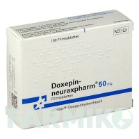 ДОКСЕПІН (DOXEPIN) 50 мг таблетки 100 шт - Доксепін NEURAXPHARM