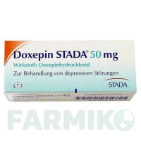 ДОКСЕПІН (DOXEPIN) 50 мг таблетки 100 шт - Доксепін STADAPHARM