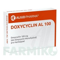 ДОКСИЦИКЛІН (DOXYCYCLIN) 100 капсули 20 шт - Доксициклін ALIUD PHARMA