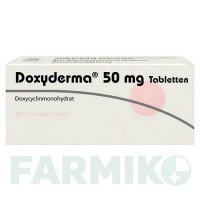 ДОКСИДЕРМА (DOXYDERMA) 50 таблетки 100 шт - Доксициклін DERMAPHARM