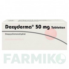ДОКСИДЕРМА (DOXYDERMA) 50 таблетки 100 шт - Доксициклин DERMAPHARM