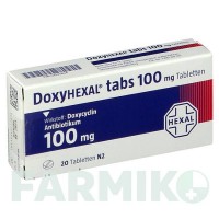 ДОКСИГЕКСАЛ (DOXYHEXAL) 100 таблетки 20 шт - Доксициклін HEXAL