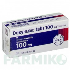 ДОКСИГЕКСАЛ (DOXYHEXAL) 100 таблетки 50 шт - Доксициклін HEXAL