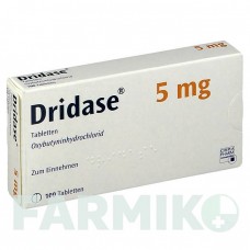 ДРИДАЗА (DRIDASE) таблетки 30 шт - Оксибутинин CHEPLAPHARM