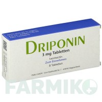 ДРИПОНІН (DRIPONIN) 3 мг таблетки 8 шт - Івермектин PADIA