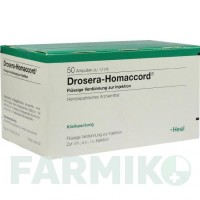 ДРОСЕРА ГОМАККОРД (DROSERA HOMACCORD) ампули 50 шт - Гомеопатія BIOLOGISCHE HEILMITTEL HEEL