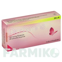 ДРОСФЕМИН (DROSFEMINE) 0,02 мг/3 мг таблетки 3x28 шт - Дроспиренон, Этинилэстрадиол MIBE