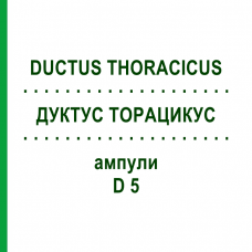 ДУКТУС ТОРАЦИКУС (DUCTUS THORACICUS) D 5 ампули 10x1 мл - Гомеопатія WALA HEILMITTEL