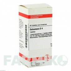 ДУЛКАМАРА (DULCAMARA) D 4 таблетки 80 шт - Гомеопатия DHU