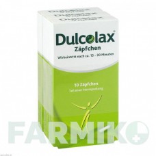 ДУЛЬКОЛАКС (DULCOLAX) суппозитории 30 шт - Бисакодил A.NATTERMANN & CIE
