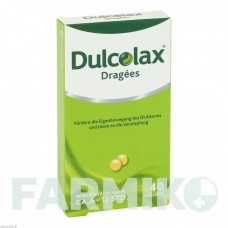 ДУЛЬКОЛАКС (DULCOLAX) таблетки 40 шт - Бисакодил A.NATTERMANN & CIE