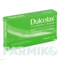 ДУЛЬКОЛАКС (DULCOLAX) супозиторії 6 шт - Бісакодил KOHLPHARMA