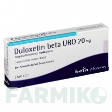 ДУЛОКСЕТИН (DULOXETIN) 20 мг капсулы 28 шт - Дулоксетин BETAPHARM