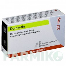 ДУЛОКСЕТИН (DULOXETIN) 20 мг капсули 28 шт - Дулоксетин GLENMARK