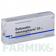 ДУЛОКСЕТИН (DULOXETIN) 20 мг капсулы 56 шт - Дулоксетин NEURAXPHARM