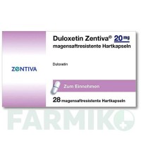 ДУЛОКСЕТИН (DULOXETIN) 20 мг капсули 28 шт - Дулоксетин ZENTIVA