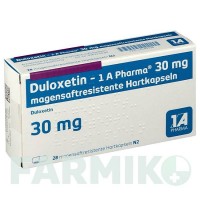 ДУЛОКСЕТИН (DULOXETIN) 30 мг капсули 28 шт - Дулоксетин 1 A PHARMA