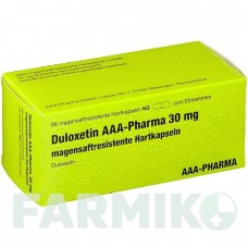 ДУЛОКСЕТИН (DULOXETIN) 30 мг капсулы 98 шт - Дулоксетин AAA - PHARMA