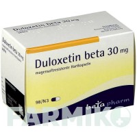ДУЛОКСЕТИН (DULOXETIN) 30 мг капсули 98 шт - Дулоксетин BETAPHARM