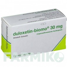 ДУЛОКСЕТИН (DULOXETIN) 30 мг капсулы 28 шт - Дулоксетин BIOMO PHARMA