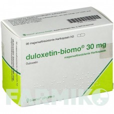 ДУЛОКСЕТИН (DULOXETIN) 30 мг капсулы 98 шт - Дулоксетин BIOMO PHARMA