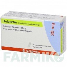 ДУЛОКСЕТИН (DULOXETIN) 30 мг капсули 56 шт - Дулоксетин GLENMARK