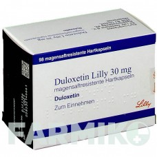 ДУЛОКСЕТИН (DULOXETIN) 30 мг капсулы 98 шт - Дулоксетин LILLY