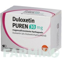 ДУЛОКСЕТИН (DULOXETIN) 30 мг капсули 56 шт - Дулоксетин PUREN PHARMA