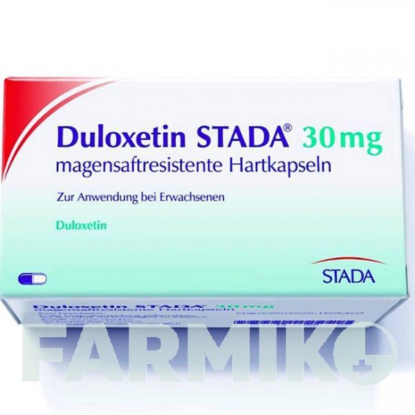ДУЛОКСЕТИН (DULOXETIN) 30 мг капсули 28 шт - Дулоксетин STADAPHARM