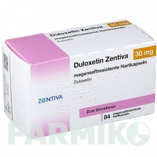 ДУЛОКСЕТИН (DULOXETIN) 30 мг капсулы 84 шт - Дулоксетин ZENTIVA
